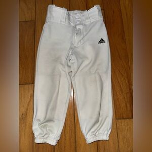 Adidas Kids White Baseball knickers